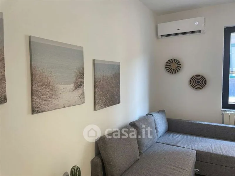Séjour - Fully Furnished Apartment with Balcony in Ascea