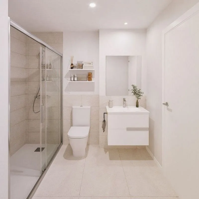 Salles de bain - New Flat with Pool in Palmas Altas, Sevilla