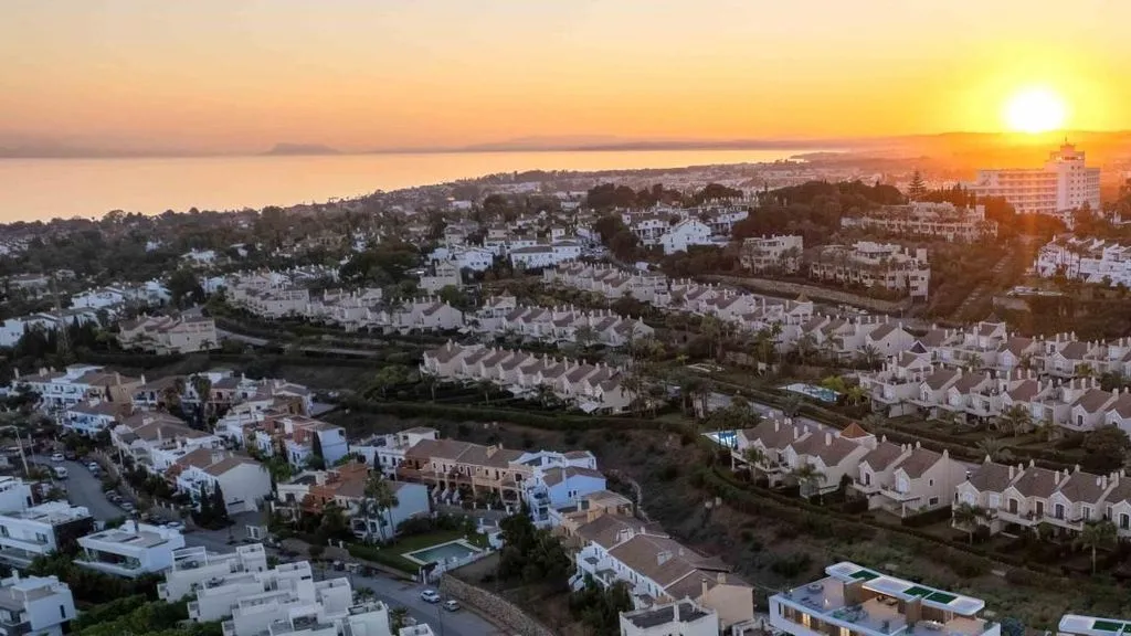 Aerial - Luxury Villa with Sea View in Marbella