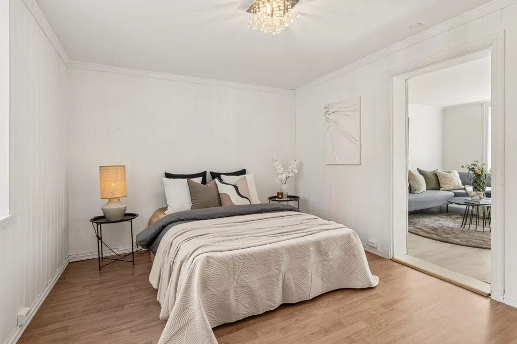 Camere da letto - Apartment with Private Garden in Tønsberg Centre