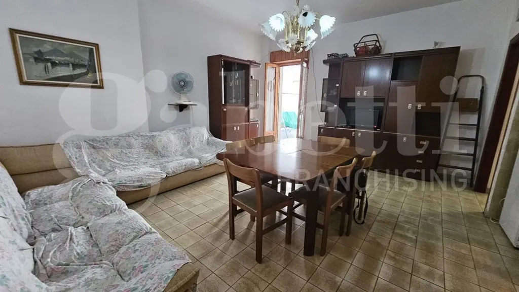 Salle à manger - 3-Bedroom Apartment with Balcony in Scalea