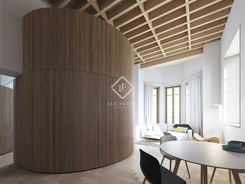 Salle à manger - Studio Apartment with Pool in Malaga Este