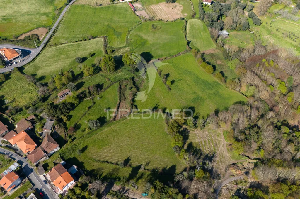 Õhuvaade - Rustic Quinta with 6 Hectares in Moure