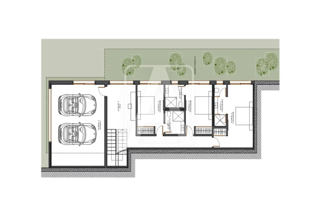 Floor Plan - Modern Villa with Sea Views in Altea