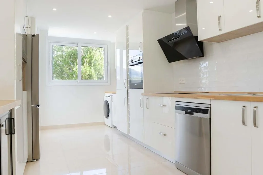 Köök - Penthouse with Golf Course Views in Marbella