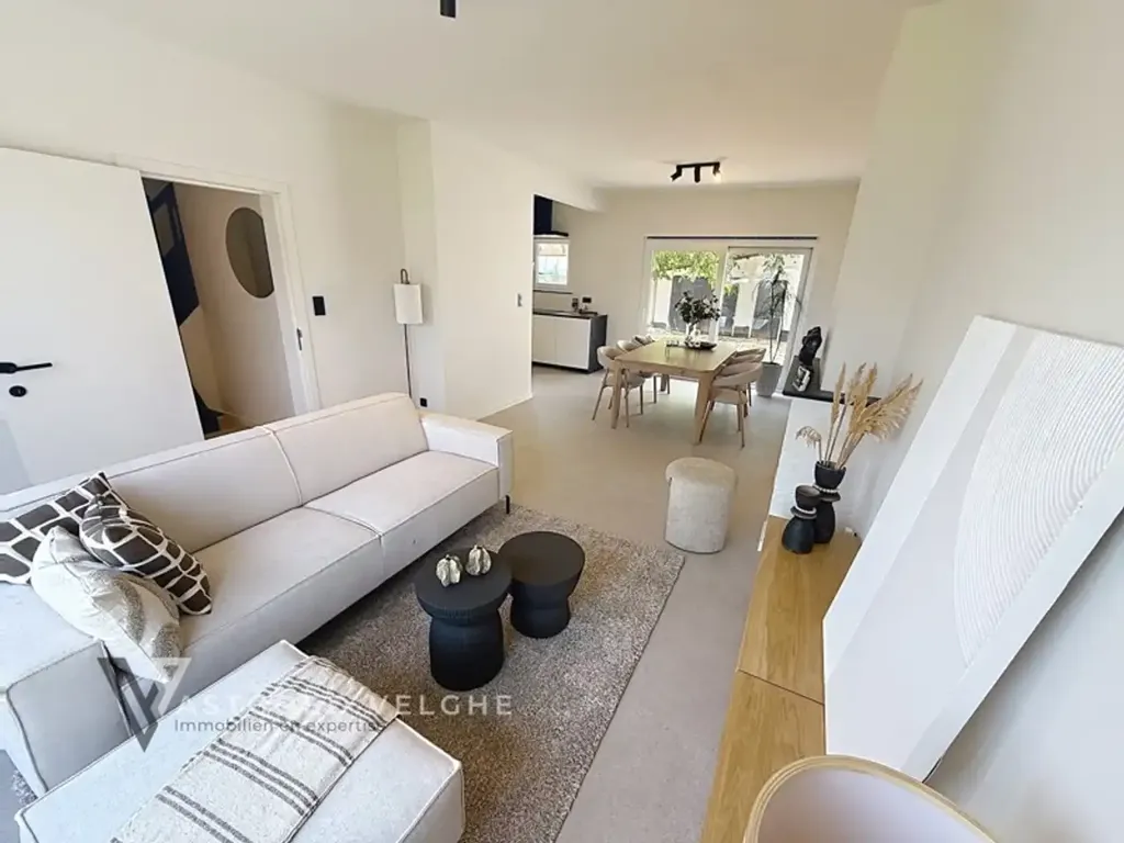 Séjour - Vernieuwbouwwoning avec EPC A sur Grand Perceau à 10 Ares
