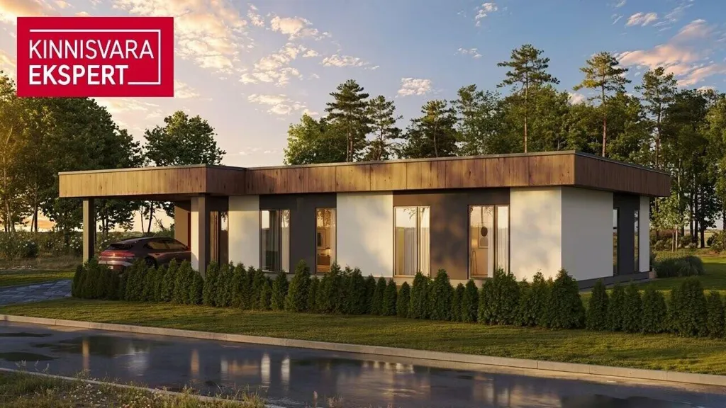 New Detached House with Garage in Pärnu