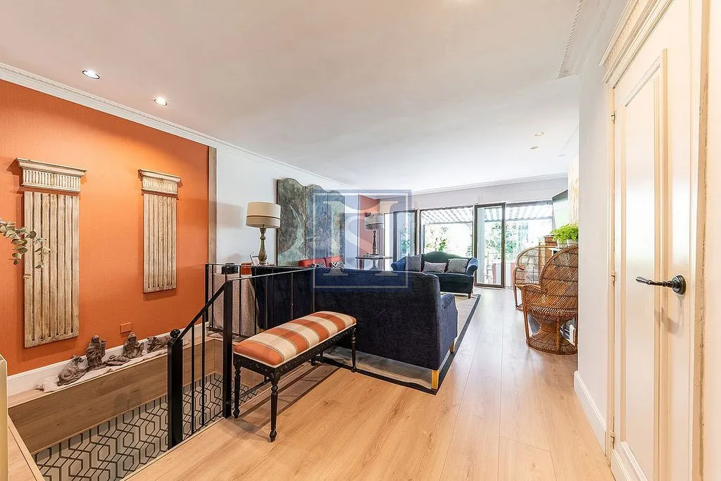 Living Room - Penthouse with Pool in El Soto de la Moraleja