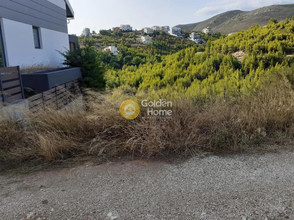 Aed - Plot with Panoramic Mountain View in Pikermi