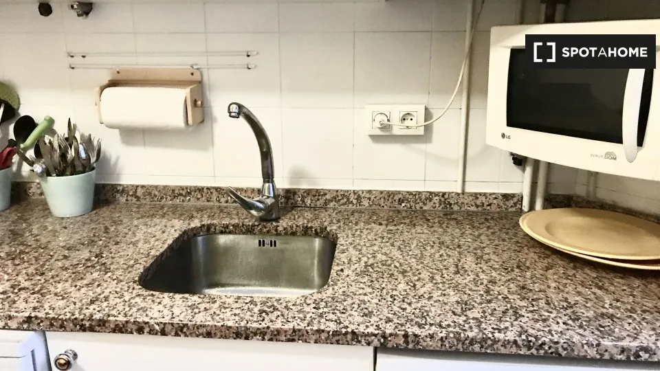 Köök - Furnished Room in Shared Flat, Vigo