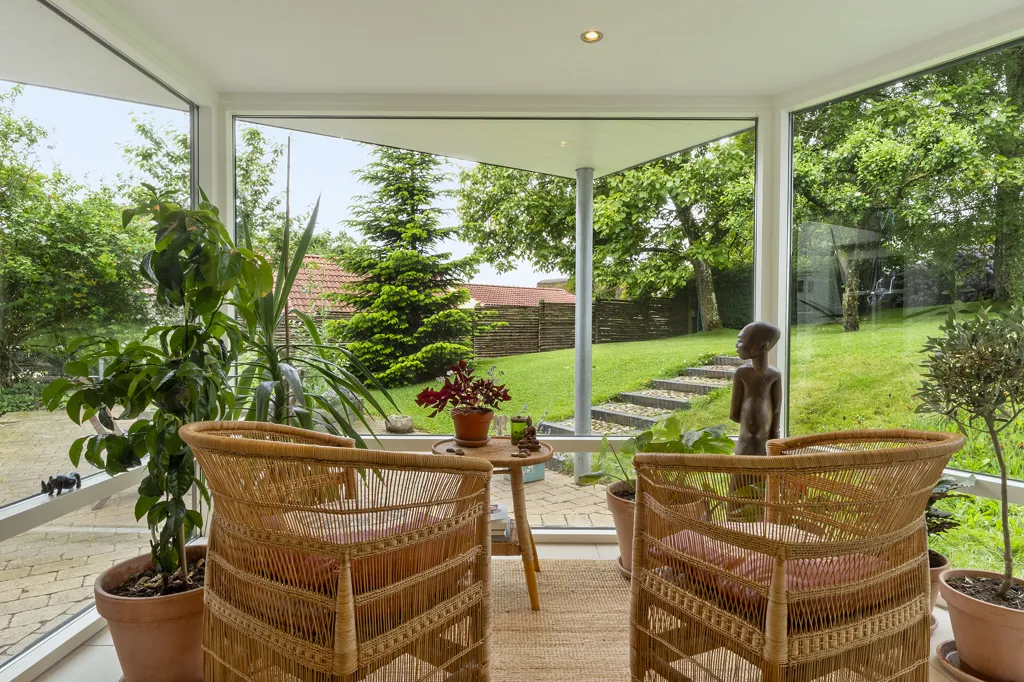 Terrasse - Historic Villa with Garden in Svejstrup