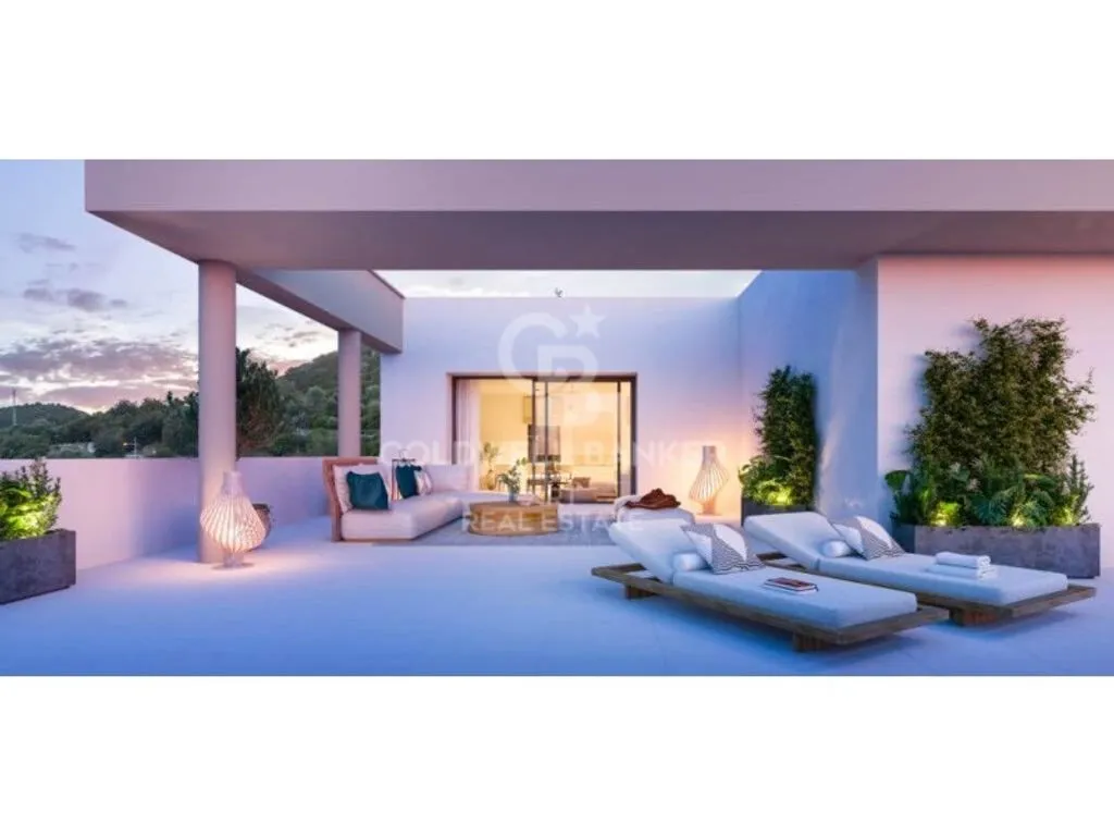Terrasse - Luxury Penthouse with Pool in Estepona