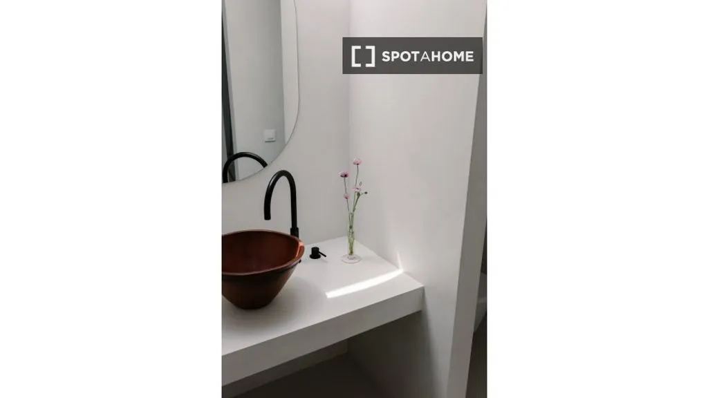 Salles de bain - Furnished Flat with Balcony in Tinajo