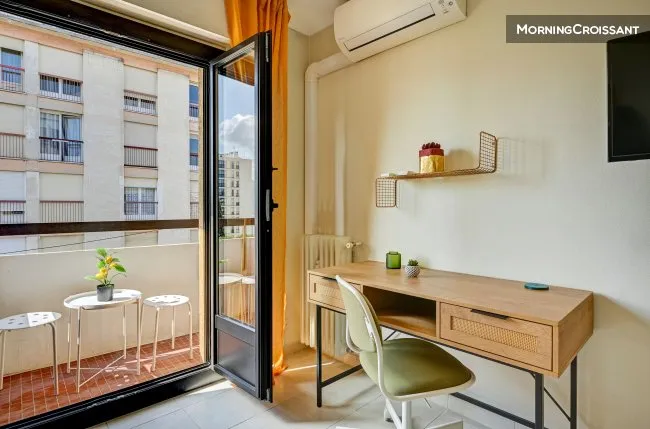 Balcon - Appartement 3 pièces à Saint-Barnabé, Marseille
