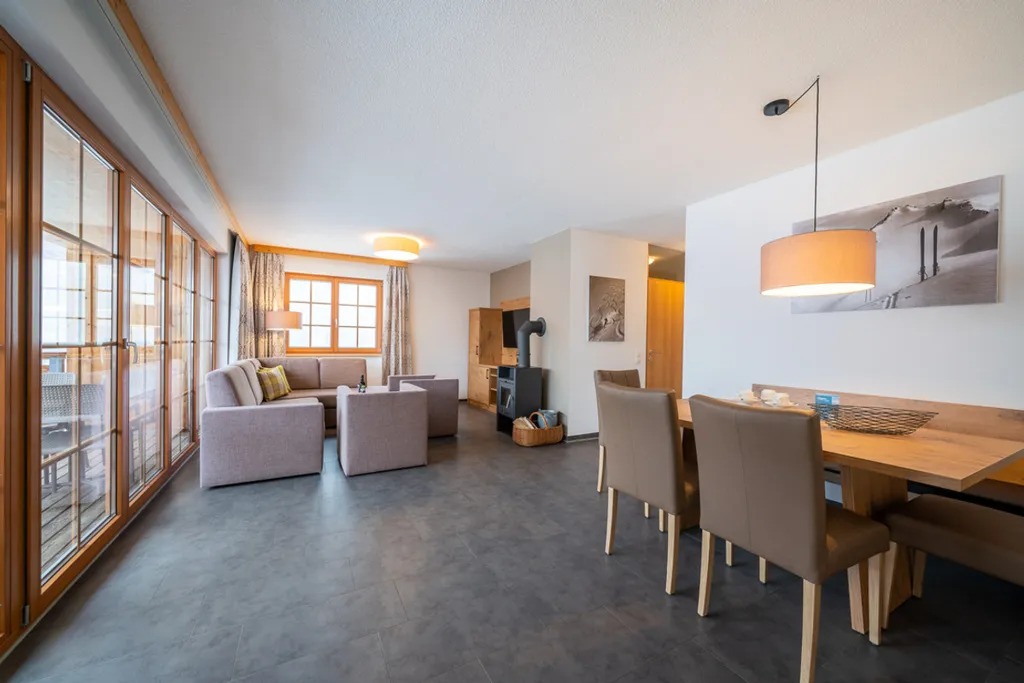 Salle à manger - 6-Personne Apartment with Ski Access in Bürserberg