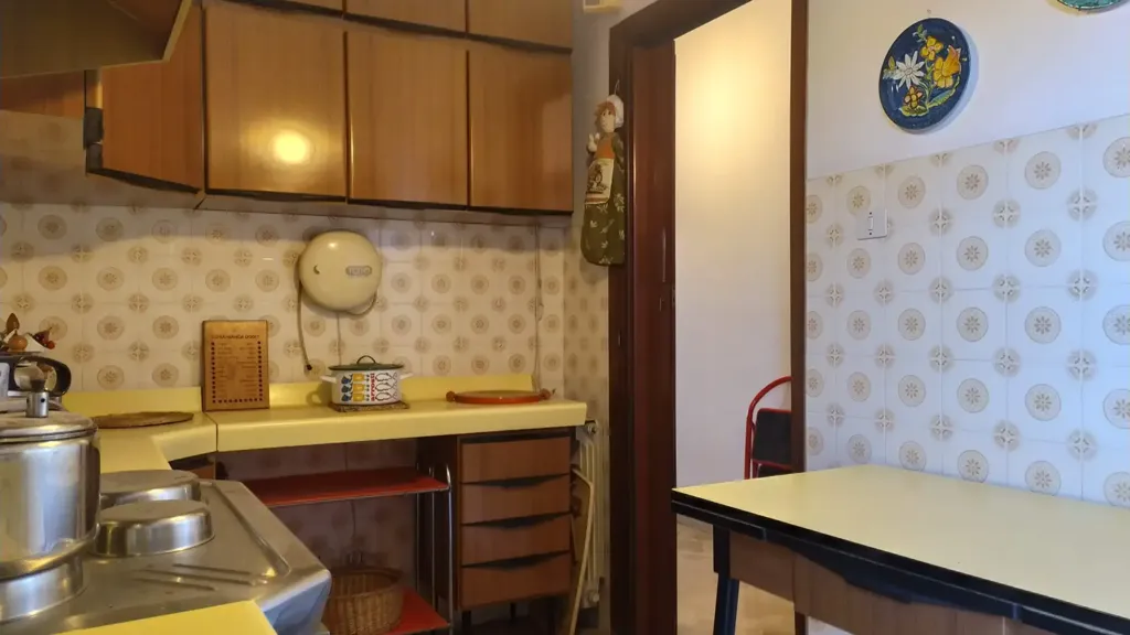 Kitchen - Panoramic Penthouse in Messina