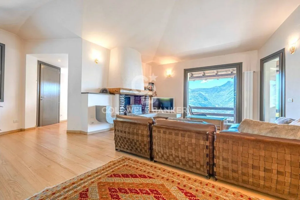 Séjour - Panoramic Villa with Private Park in Costa Volpino