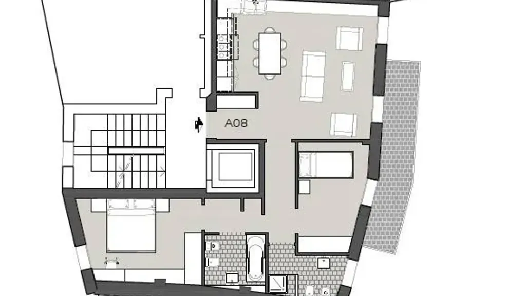 New Trilocale with Terrace in Valmadrera