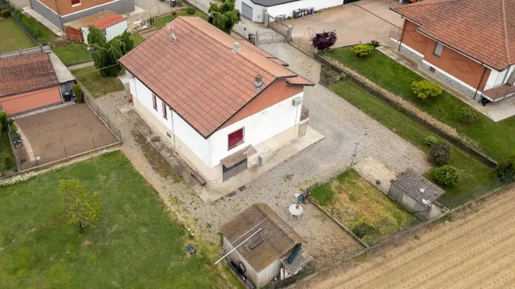 Õhuvaade - Independent House with Garden in Chieri