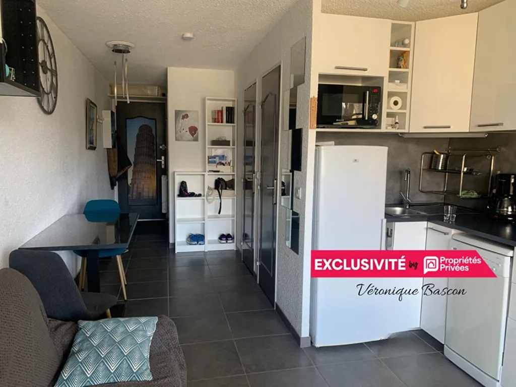 Köök - Furnished Apartment with Balcony in Barcelonnette
