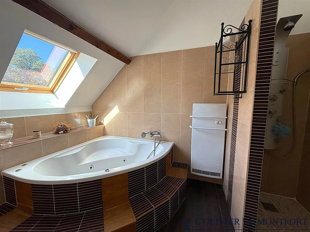 Bagni - Architect's House with Pool in Montfort L'Amaury