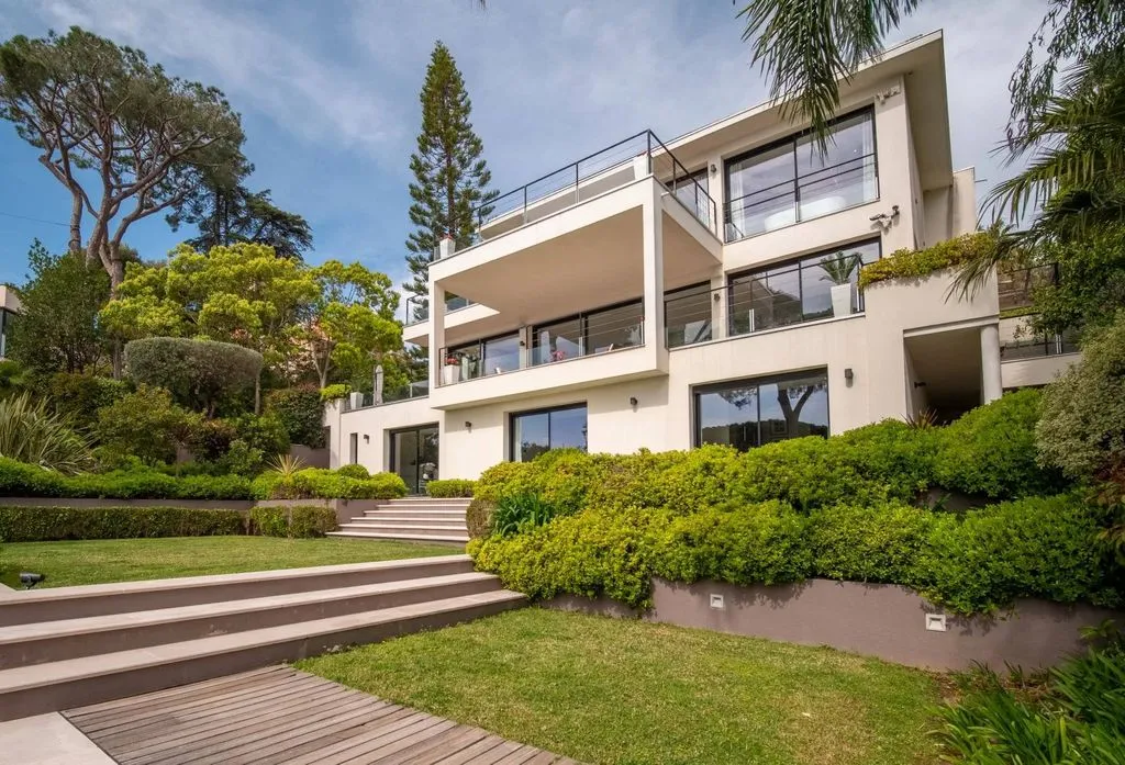 Extérieur - Villa Contemporaine avec Vue Mer à Cannes