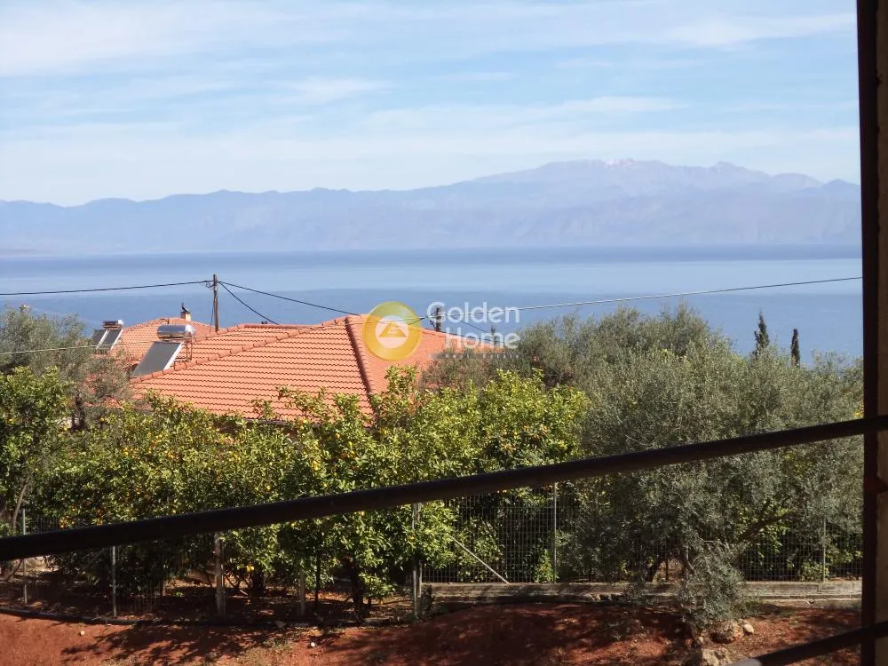 Balcon - Semi-Finished Villa with Sea View in Aegira