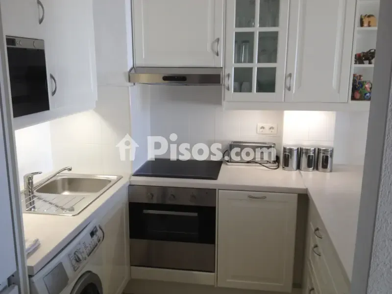 Köök - Penthouse with Sea View in Estepona