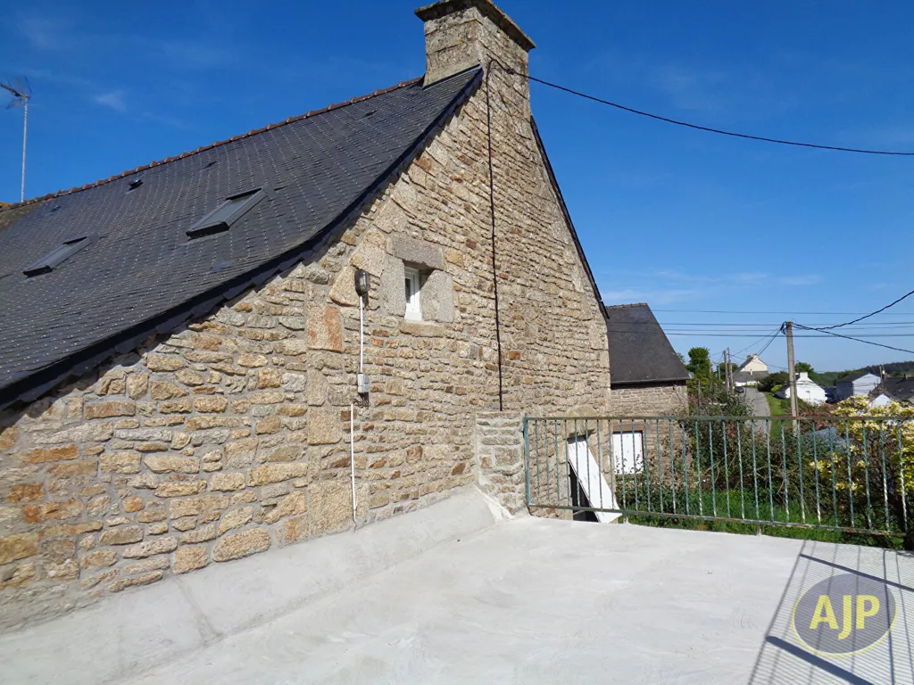 Extérieur - Longère au Calme avec Terrasse à Plumelec