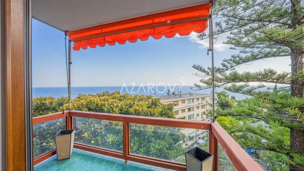 Balcon - Luxury Triplex with Sea View in Sanremo