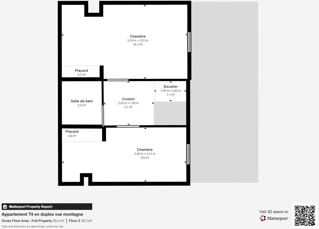 Plan - Appartement Duplex avec Vue Panoramique à Thonon-Les-Bains