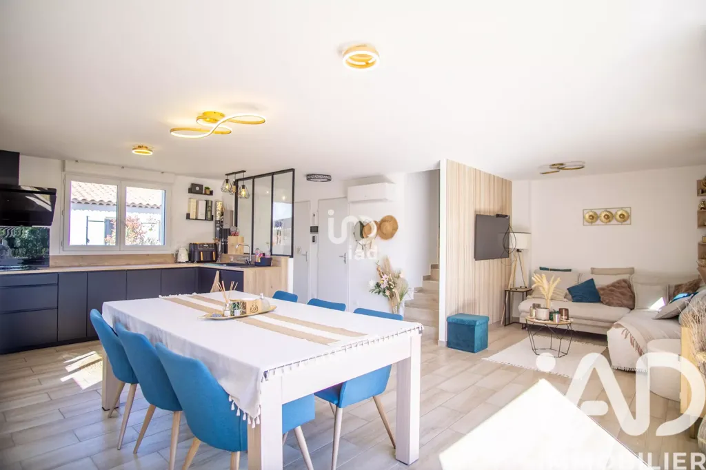 Söögituba - Contemporary House with Pool in Puget-Sur-Argens