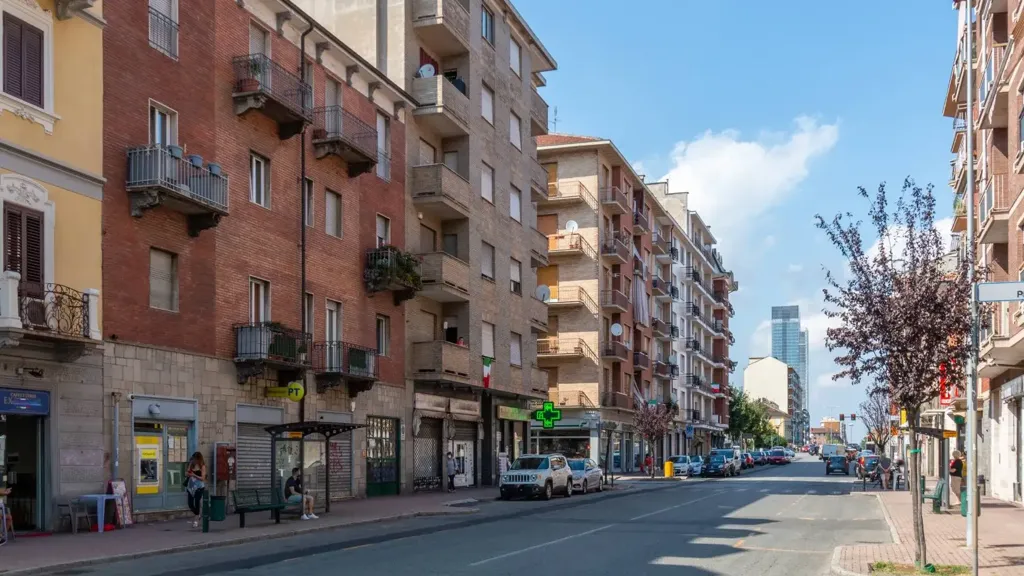 Välivaade - Rear-Facing Bilocale with Balcony in Moncalieri