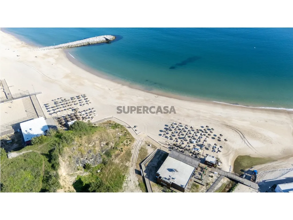 Vue aérienne - Duplex Flat with Sea View in Sesimbra
