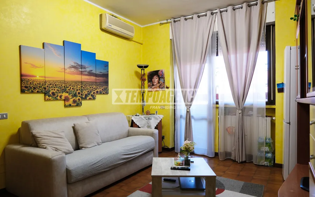 Living Room - 2-Bedroom Apartment with Terrace in Pieve Emanuele