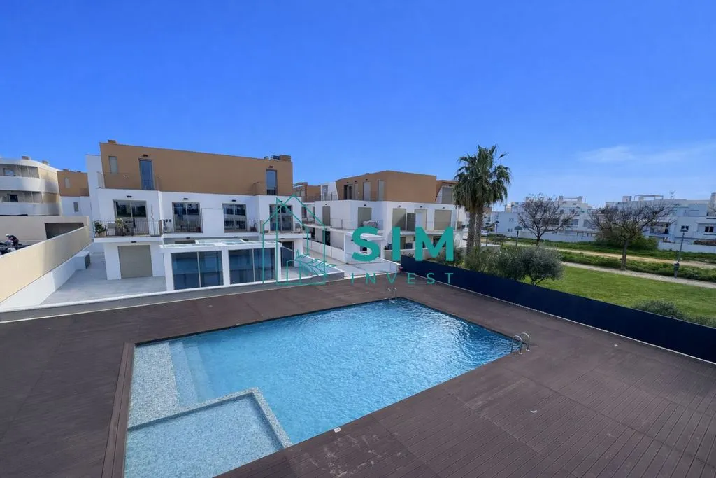 Vue aérienne - Modern 2-Bed Apartment with Patio in Tavira