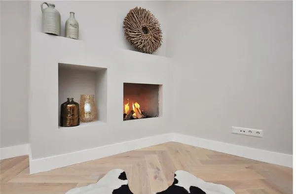 Living Room - 2-Bedroom Apartment with Park View in Den Haag