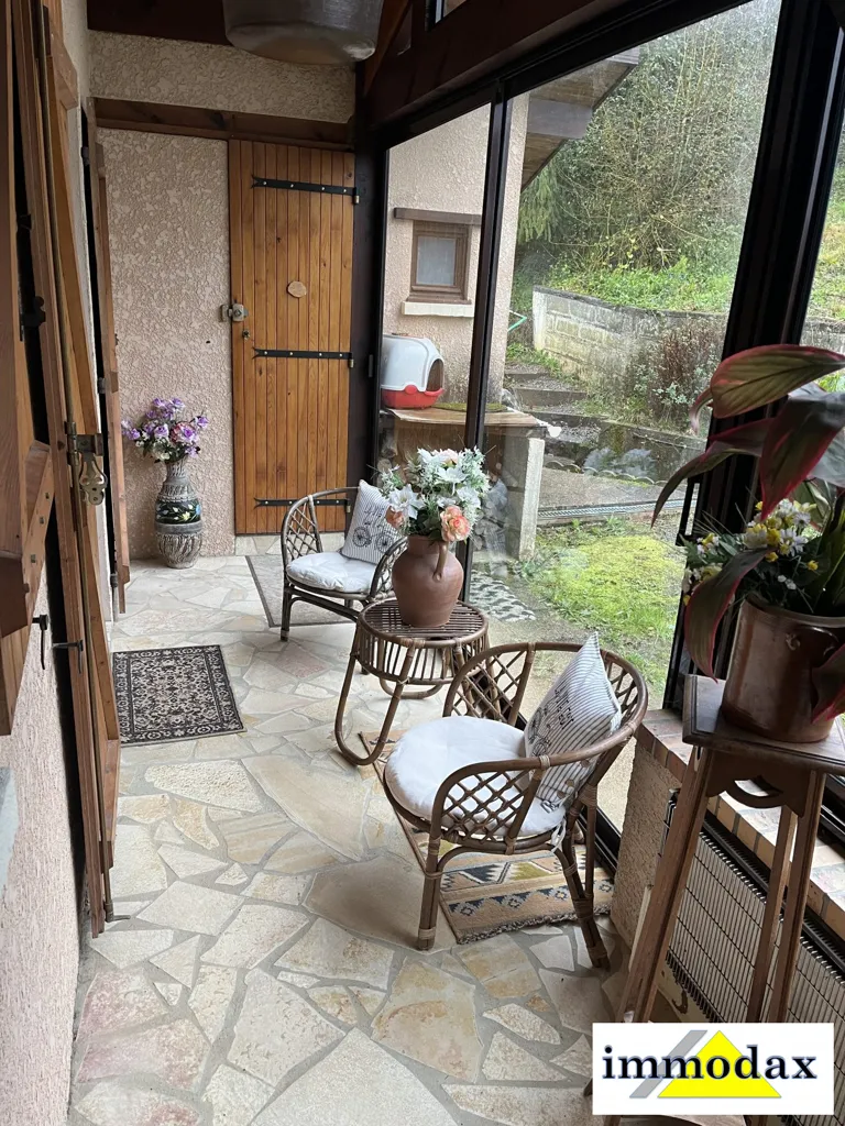 Terrasse - Maison Traditionnelle avec Piscine à Mimbaste