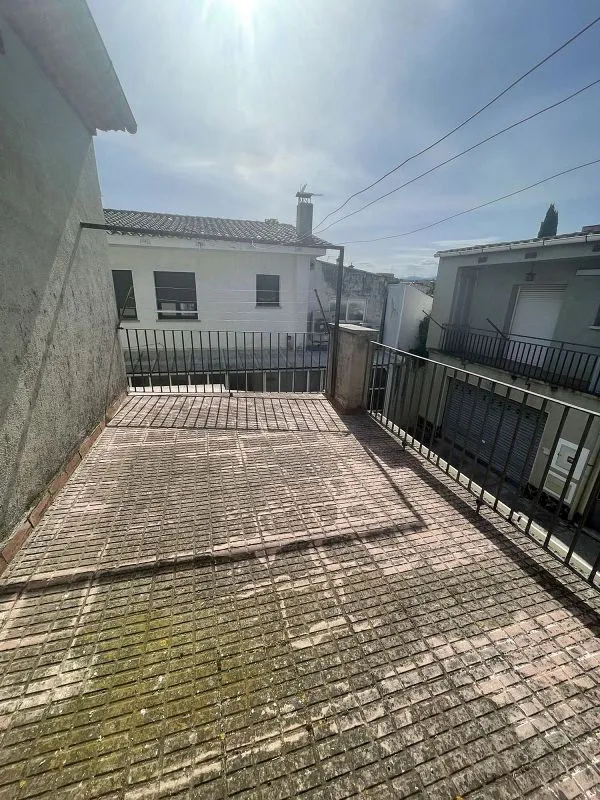 Terrass - House with Terrace and Garage in Sils