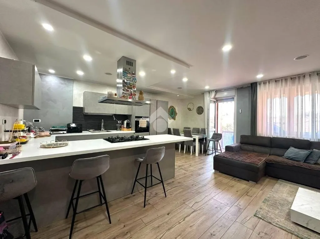 Cucina - Fully Rented Apartment with Balcony in Savigliano