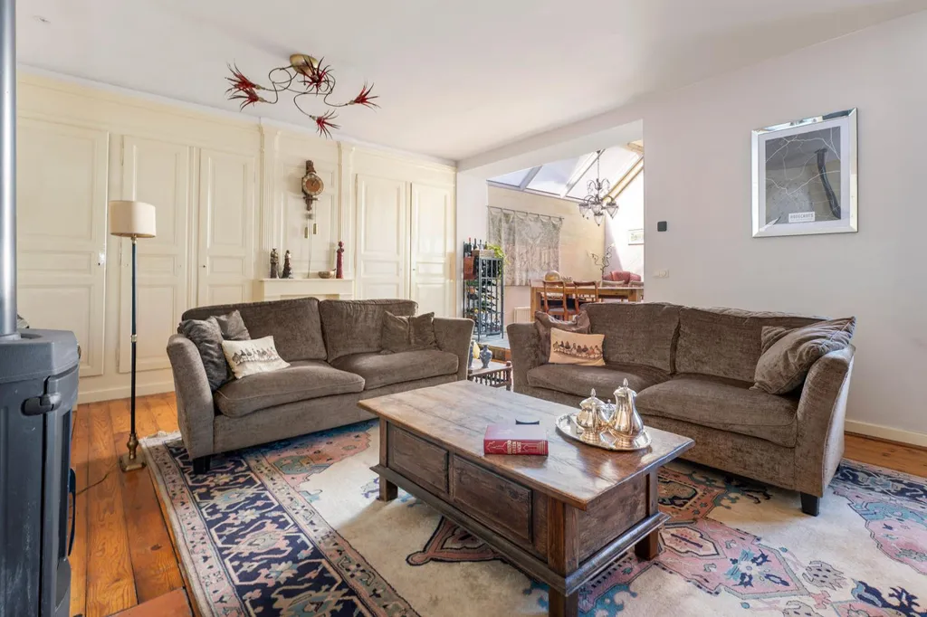 Séjour - Historic Villa with Extensive Garden in Noorbeek