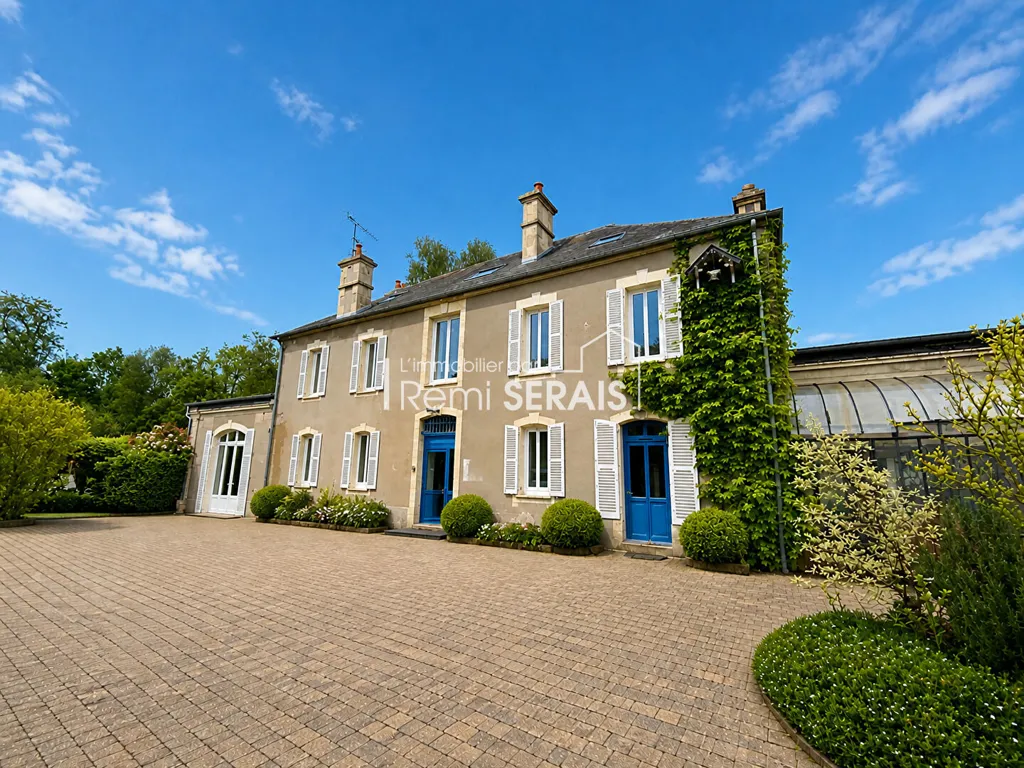Extérieur - Manoir Rénové avec Parc en Normandie