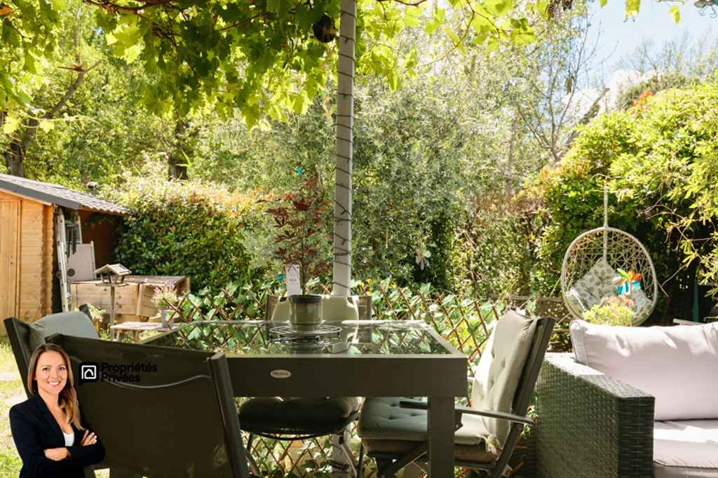 Terrasse - Maison de Plain-Pied avec Jardin et Parking entre Montauroux et les Adrets de l'Esterel