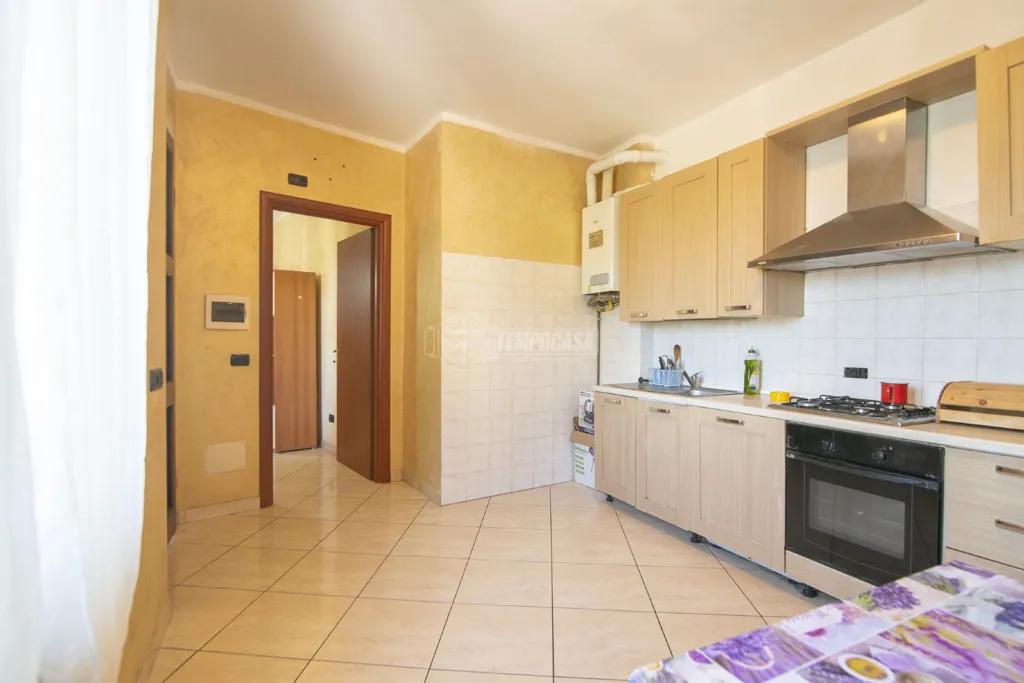 Cuisine - Duplex with Garden in Brignano Gera d'Adda