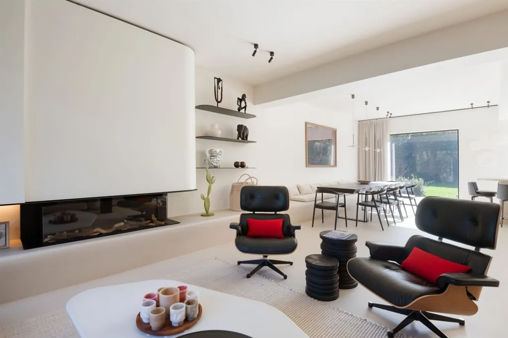Séjour - Villa rénovée avec poolhouse à top location