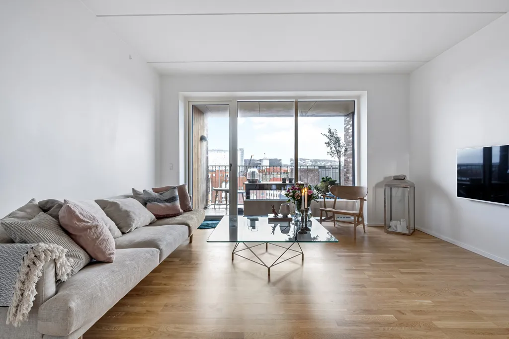 Séjour - AstaHus Apartment with Two Rooms in Aalborg
