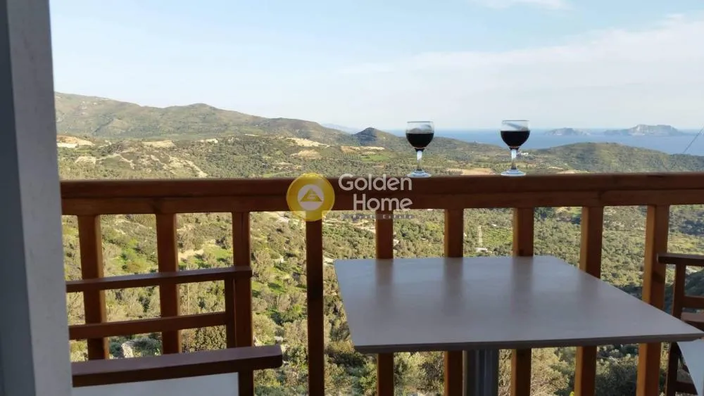 Balcon - Modern Villa with Sea View in Agios Vasilis