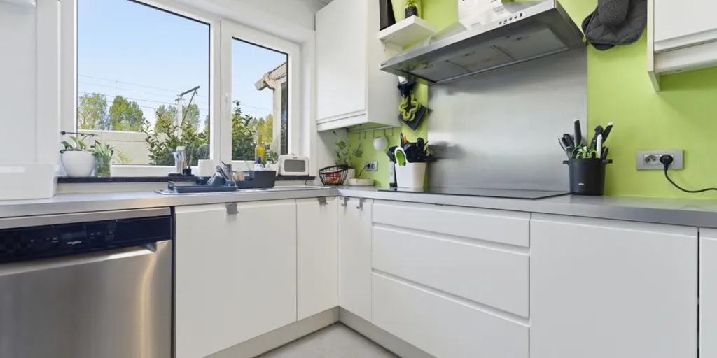 Cuisine - Maison Semi-Détachée avec Jardin à Veurne