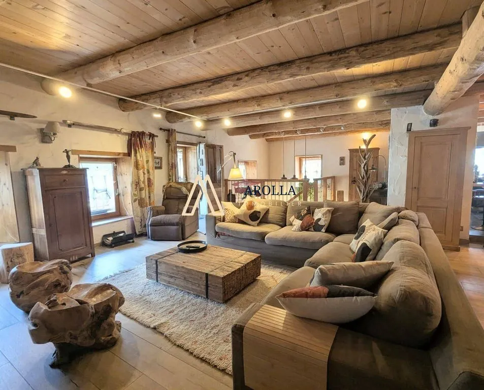 Séjour - Chalet Luxueux avec Vue Montagne à Bourg-Saint-Maurice