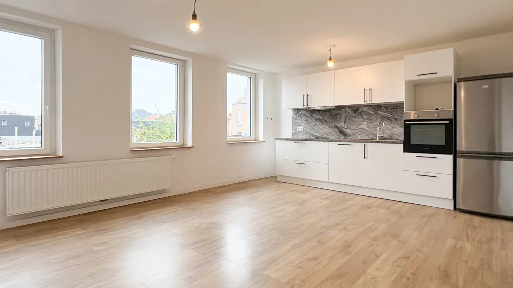 Cuisine - Duplex Rénové avec Garage à Liège